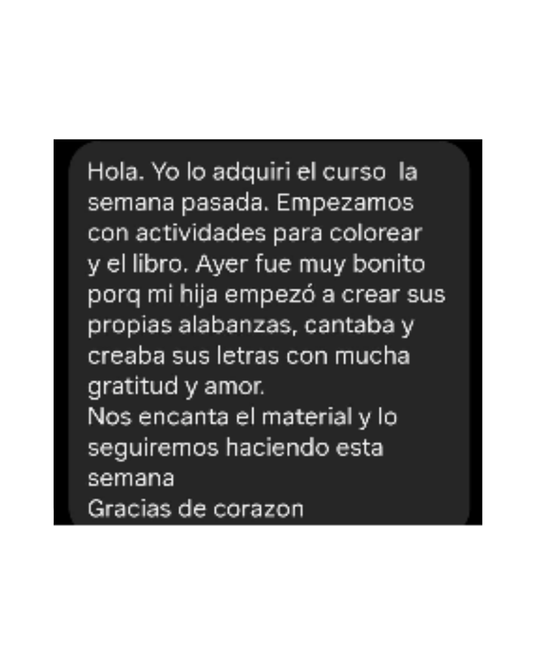 Testimonio